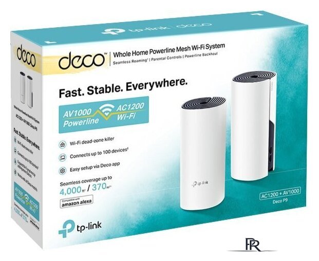 Wi-Fi система TP-Link Deco P9 (2 шт.) - Изображение №4 — Интернет-магазин ПроЗаказ