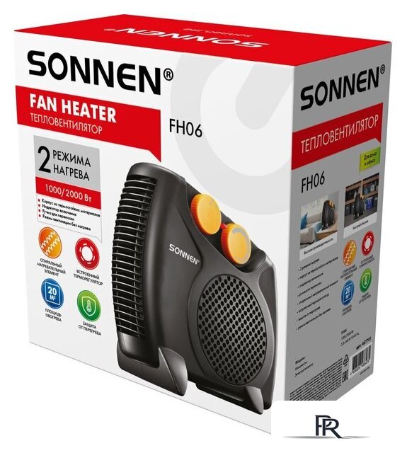 Тепловентилятор Sonnen FH06 - Изображение №2 — Интернет-магазин ПроЗаказ