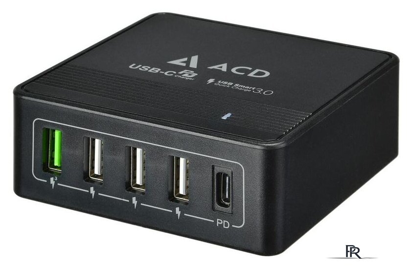 Сетевое зарядное ACD ACD-P605U-V1B - Изображение №1 — Интернет-магазин ПроЗаказ