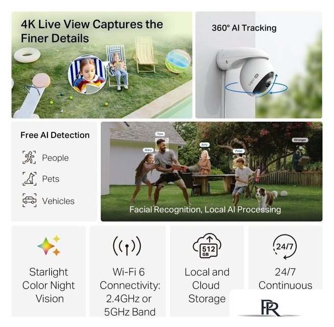 IP-камера TP-Link Tapo C560WS - Изображение №16 — Интернет-магазин ПроЗаказ