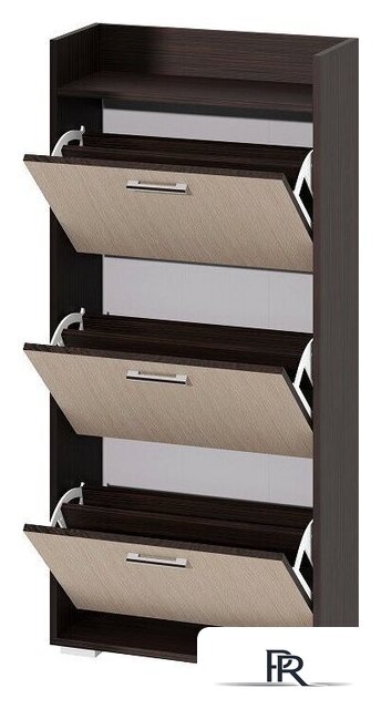 Тумба для обуви Памир 3С (венге/белфорт) - Изображение №2 — Интернет-магазин ПроЗаказ