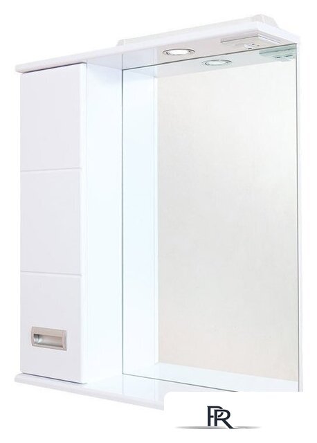  Onika Шкаф с зеркалом Балтика 58.01 левый (белый) [205816] - Изображение №1 — Интернет-магазин ПроЗаказ