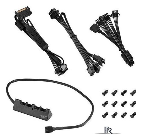 Комплект вентиляторов для корпуса DeepCool RF 120 (3 шт.) - Изображение №7 — Интернет-магазин ПроЗаказ