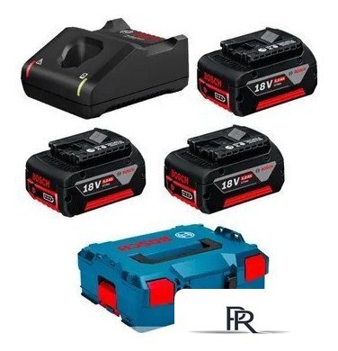 Аккумулятор с зарядным устройством Bosch 0615990L3T (18В/3x5 Ah + 18В + кейс) - Изображение №1 — Интернет-магазин ПроЗаказ