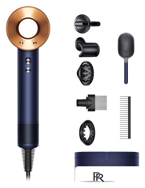 Фен Dyson HD07 Supersonic (евровилка, берлинская лазурь/медный) - Изображение №1 — Интернет-магазин ПроЗаказ
