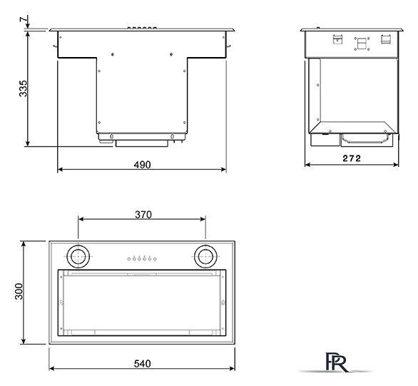Кухонная вытяжка Smeg KSEG58PXE - Изображение №4 — Интернет-магазин ПроЗаказ