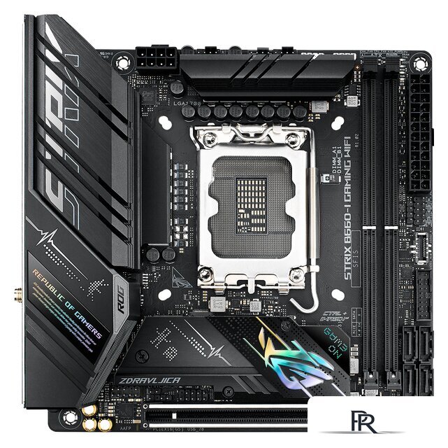 Материнская плата ASUS ROG Strix B660-I Gaming WiFi - Изображение №1 — Интернет-магазин ПроЗаказ