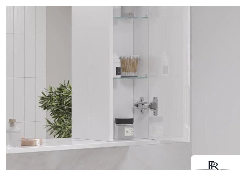  Volna Шкаф с зеркалом Joli 70 R (белый) - Изображение №6 — Интернет-магазин ПроЗаказ