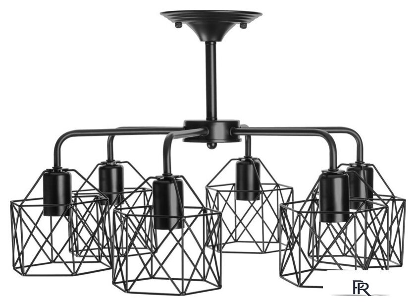 Люстра средней высоты Sundays Home KR-23 6198 (с лампами Led-Шар-deco 6шт) - Изображение №8 — Интернет-магазин ПроЗаказ