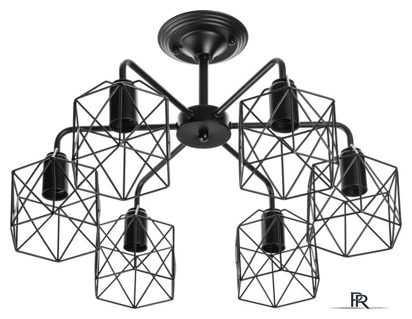 Люстра средней высоты Sundays Home KR-23 6198 (с лампами Led-Шар-deco 6шт) - Изображение №6 — Интернет-магазин ПроЗаказ