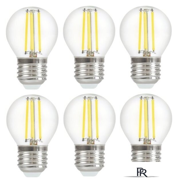 Люстра средней высоты Sundays Home KR-23 6198 (с лампами Led-Шар-deco 6шт) - Изображение №17 — Интернет-магазин ПроЗаказ