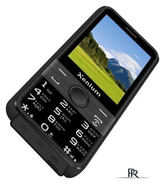 Кнопочный телефон Xenium X800 (черный/серый) - Изображение №5 — Интернет-магазин ПроЗаказ