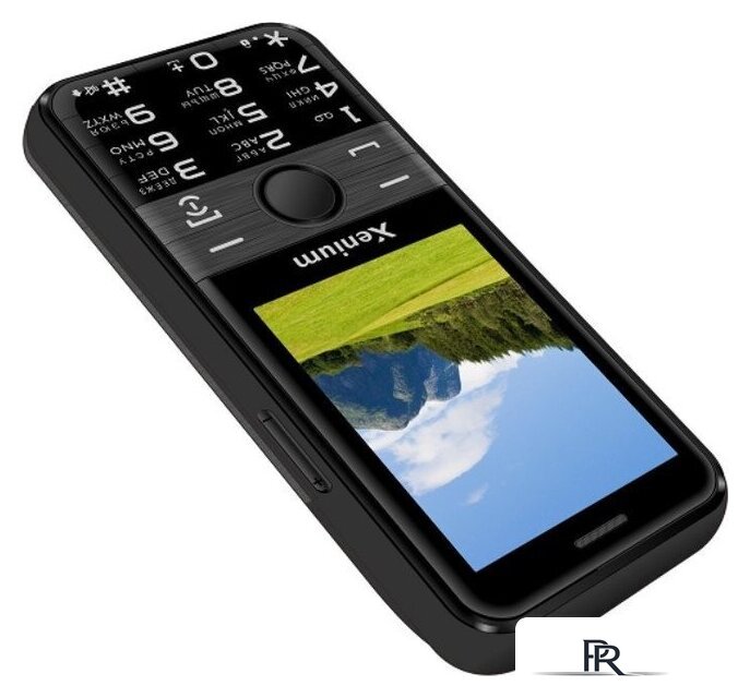 Кнопочный телефон Xenium X800 (черный/серый) - Изображение №6 — Интернет-магазин ПроЗаказ