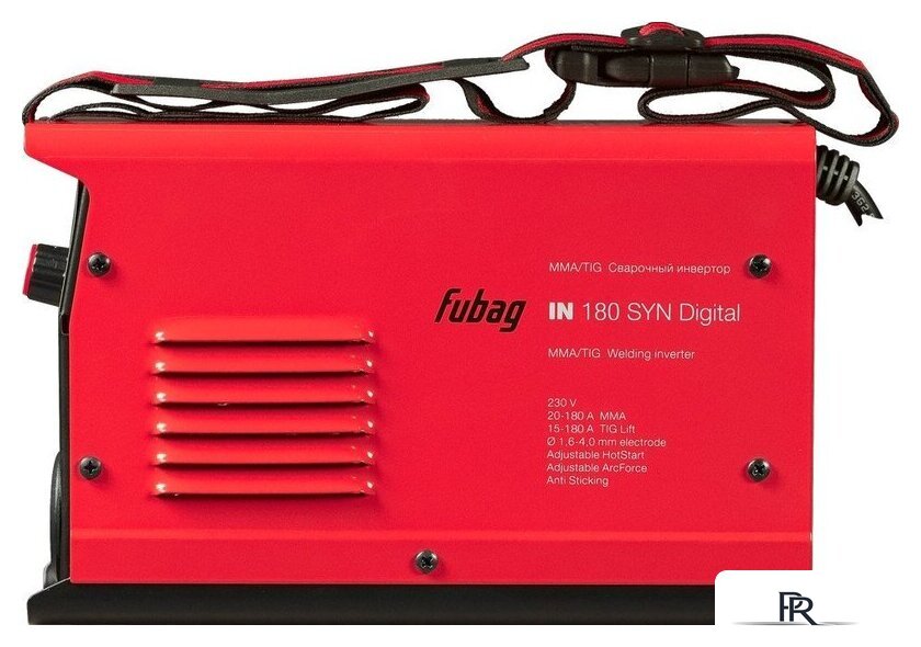 Сварочный инвертор Fubag IN 180 SYN Digital 41387 - Изображение №4 — Интернет-магазин ПроЗаказ