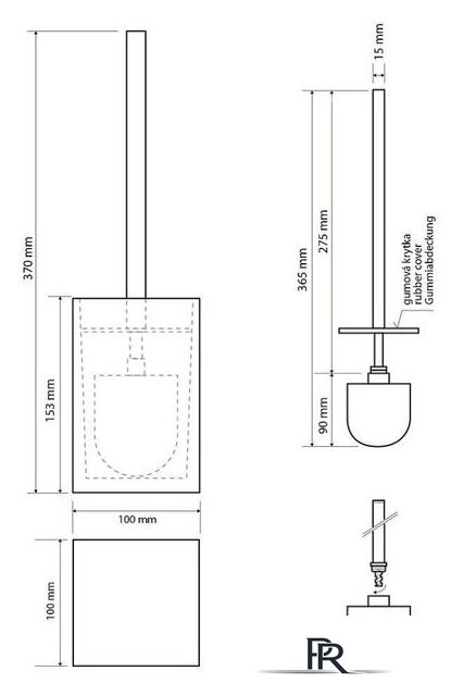 Ершик для унитаза Bemeta Vista 120113316-100 - Изображение №2 — Интернет-магазин ПроЗаказ