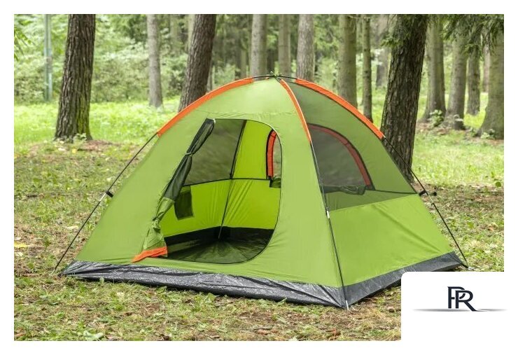 Кемпинговая палатка Coyote Cepheus-3 (зеленый) - Изображение №7 — Интернет-магазин ПроЗаказ