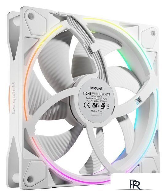 Вентилятор для корпуса be quiet! Light Wings 140mm PWM Reverse White BL135 - Изображение №4 — Интернет-магазин ПроЗаказ