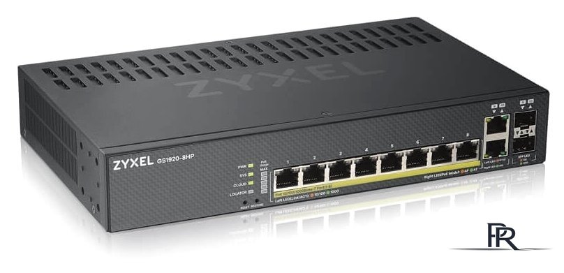 Настраиваемый коммутатор Zyxel GS1920-8HPv2 - Изображение №2 — Интернет-магазин ПроЗаказ