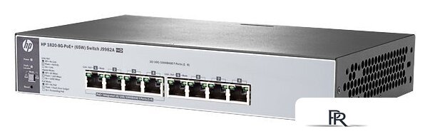 Управляемый коммутатор 2-го уровня HP 1820-8G-PoE+ (J9982A) - Изображение №2 — Интернет-магазин ПроЗаказ
