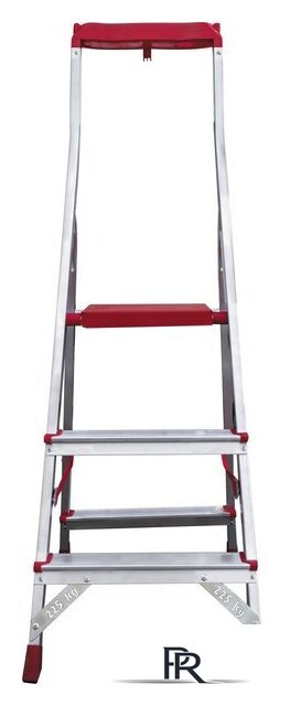 Лестница-стремянка Новая высота NV 3115 3115103 с органайзером (3 ступени) - Изображение №10 — Интернет-магазин ПроЗаказ