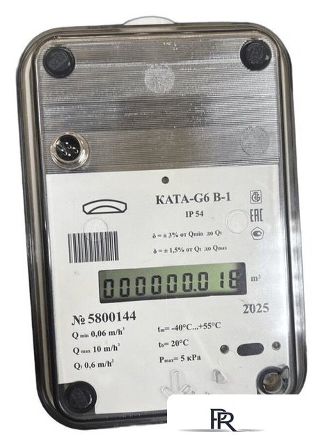 Счетчик газа БелОМО КАТА-G6 В-1 - Изображение №1 — Интернет-магазин ПроЗаказ
