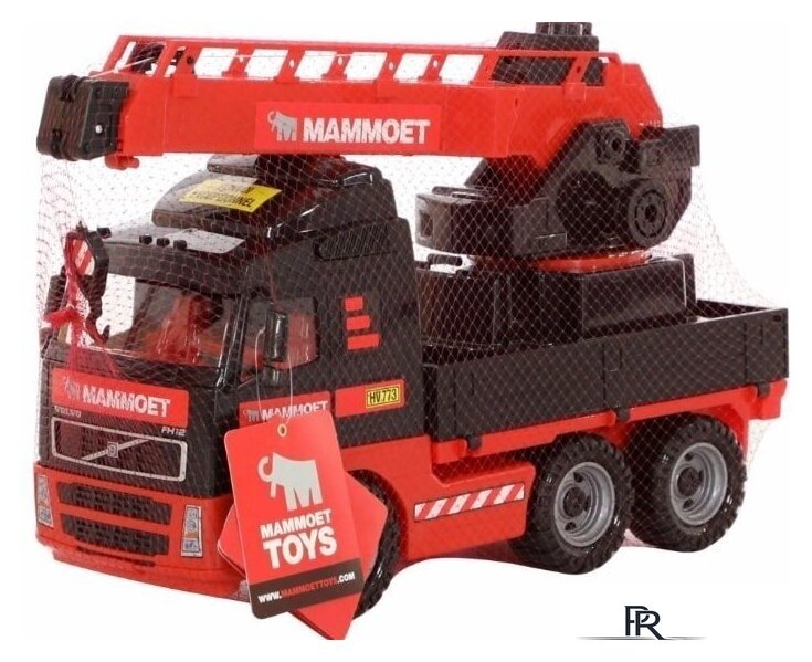 Автомобиль с краном Полесье Автомобиль-кран с краном Mammoet Volvo 56979 - Изображение №5 — Интернет-магазин ПроЗаказ