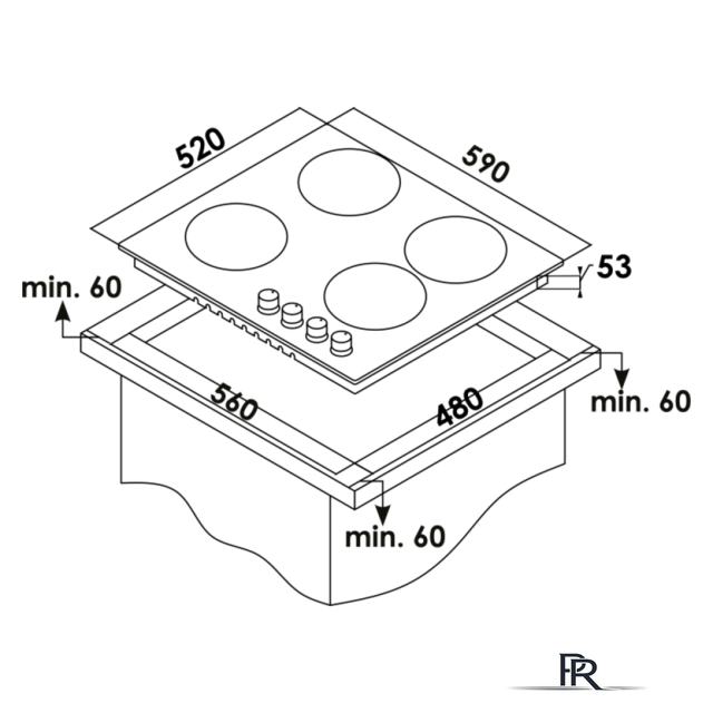 Варочная панель Schaub Lorenz SLK IY6SC3 - Изображение №2 — Интернет-магазин ПроЗаказ