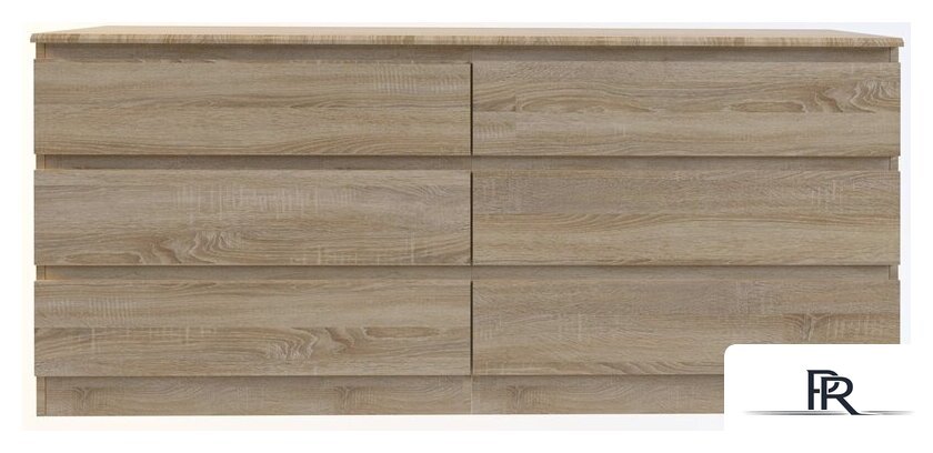 Комод Евва Турин ТР-6S/S (дуб сонома) - Изображение №4 — Интернет-магазин ПроЗаказ