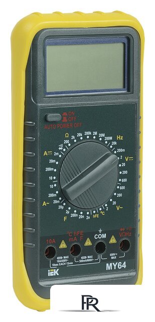Мультиметр IEK Professional MY64 - Изображение №1 — Интернет-магазин ПроЗаказ