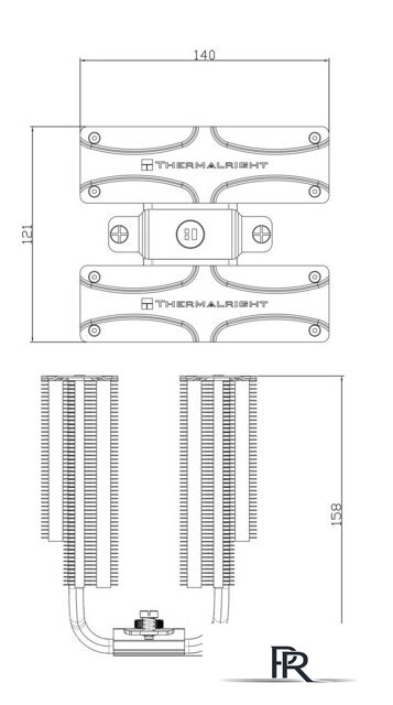 Кулер для процессора Thermalright Frost Commander 140 - Изображение №2 — Интернет-магазин ПроЗаказ