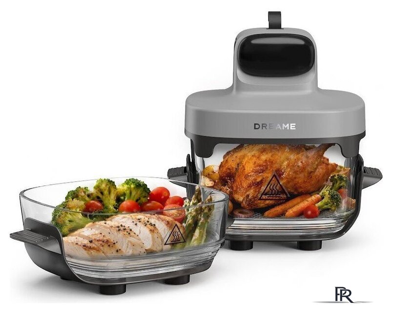 Аэрогриль (аэрофритюрница) Dreame Air Fryer PT60 (серый) - Изображение №1 — Интернет-магазин ПроЗаказ