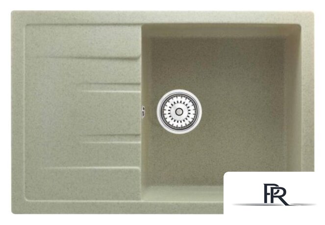 Кухонная мойка Berge BR-7603 (бежевый матовый) - Изображение №1 — Интернет-магазин ПроЗаказ