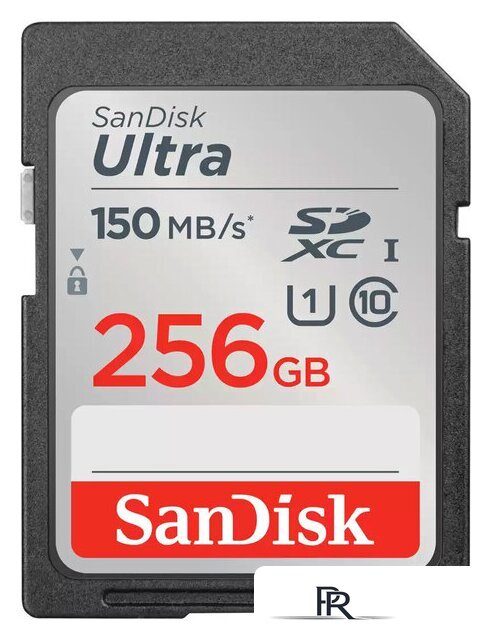 Карта памяти SanDisk Ultra SDXC SDSDUNC-256G-GN6IN 256GB - Изображение №1 — Интернет-магазин ПроЗаказ