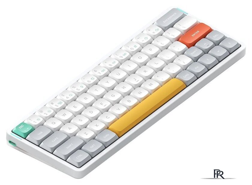 Клавиатура NuPhy Air60 V2 Ionic White (Gateron Low Profile Red 2.0, нет кириллицы) - Изображение №1 — Интернет-магазин ПроЗаказ
