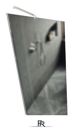 Душевая стенка MaybahGlass 195х119 MGD-688-1у (сатин/белый матовый) - Изображение №1 — Интернет-магазин ПроЗаказ