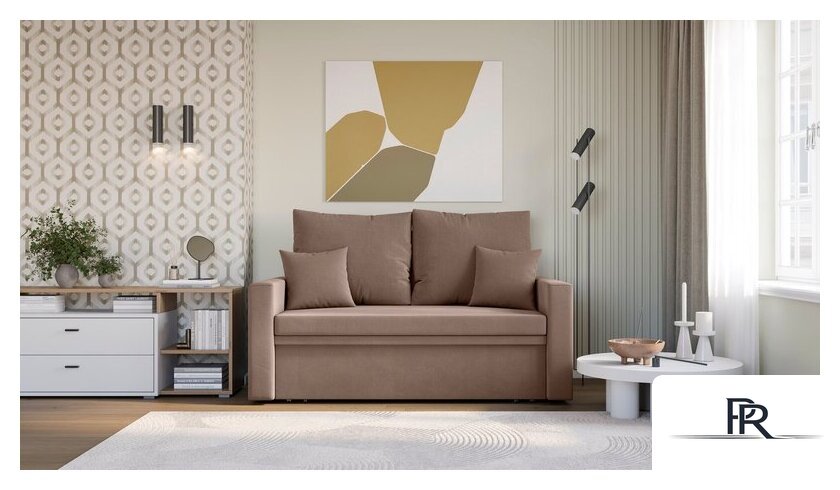 Диван Mio Tesoro Тунне SB2 (Linea Media 36 brown) - Изображение №4 — Интернет-магазин ПроЗаказ