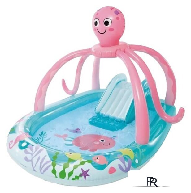 Игровой центр  Intex Дружелюбный осьминог 56138 (234х183 см) - Изображение №1 — Интернет-магазин ПроЗаказ