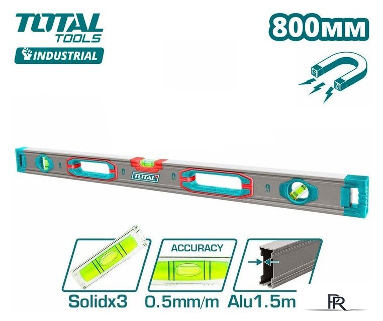 Уровень строительный Total TMT28028M - Изображение №1 — Интернет-магазин ПроЗаказ