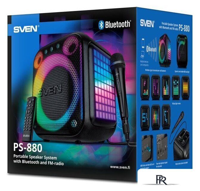 Беспроводная колонка SVEN PS-880 - Изображение №13 — Интернет-магазин ПроЗаказ