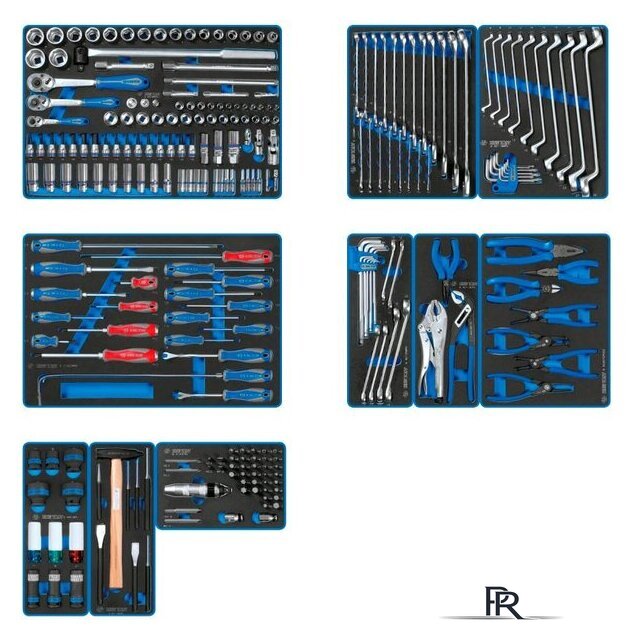 Универсальный набор инструментов King Tony Drive 934-251MRVD (251 предмет) - Изображение №1 — Интернет-магазин ПроЗаказ