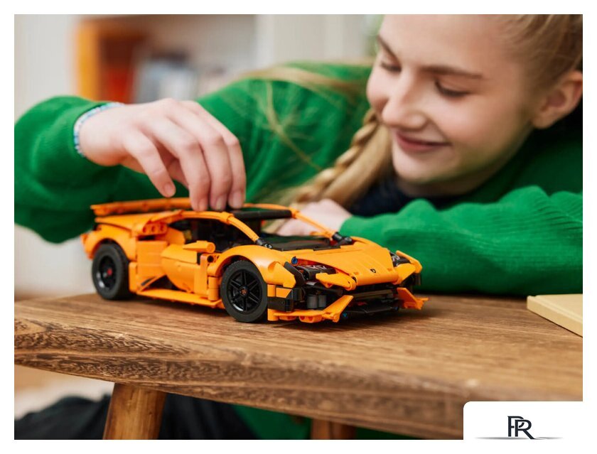Конструктор LEGO Technic 42196 Lamborghini Huracan Tecnica Orange - Изображение №10 — Интернет-магазин ПроЗаказ