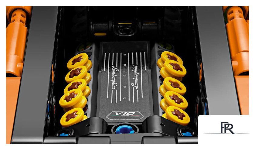 Конструктор LEGO Technic 42196 Lamborghini Huracan Tecnica Orange - Изображение №7 — Интернет-магазин ПроЗаказ
