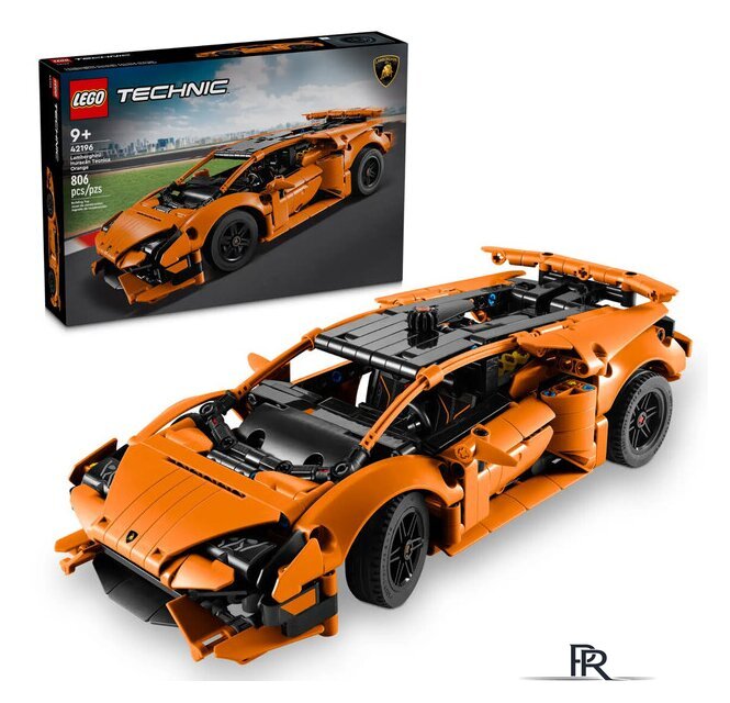 Конструктор LEGO Technic 42196 Lamborghini Huracan Tecnica Orange - Изображение №3 — Интернет-магазин ПроЗаказ