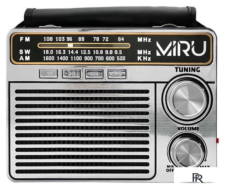Радиоприемник Miru SR-1020 - Изображение №1 — Интернет-магазин ПроЗаказ