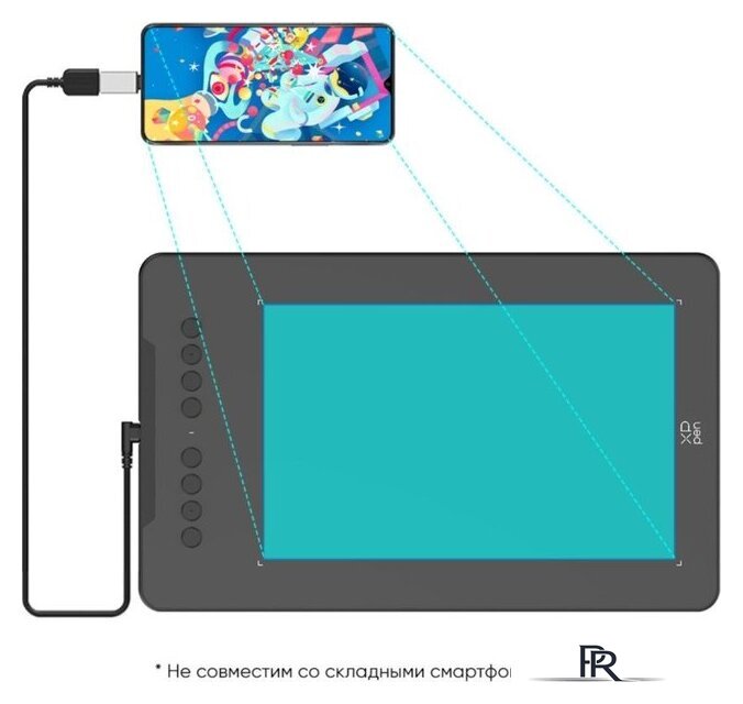 Графический планшет XP-Pen Deco 01 V3 (зеленый) - Изображение №11 — Интернет-магазин ПроЗаказ