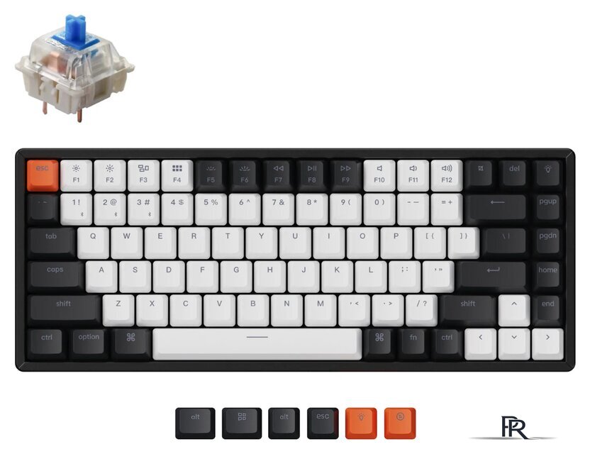 Клавиатура Keychron K2 V2 RGB K2-C2H-RU (Gateron G Pro Blue) - Изображение №1 — Интернет-магазин ПроЗаказ