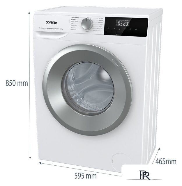 Стиральная машина Gorenje W2NHPI62SCS - Изображение №10 — Интернет-магазин ПроЗаказ