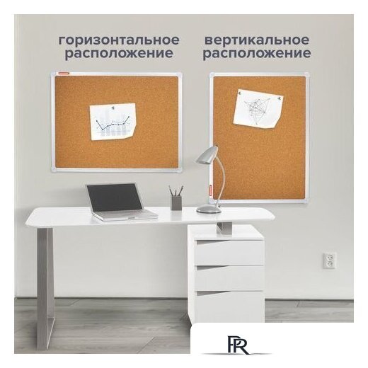 Офисная пробковая доска BRAUBERG 231712 - Изображение №3 — Интернет-магазин ПроЗаказ