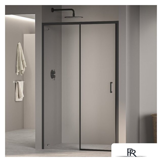 Душевая дверь RGW PA-017B 350801713-14 130 (черный/прозрачное стекло) - Изображение №1 — Интернет-магазин ПроЗаказ