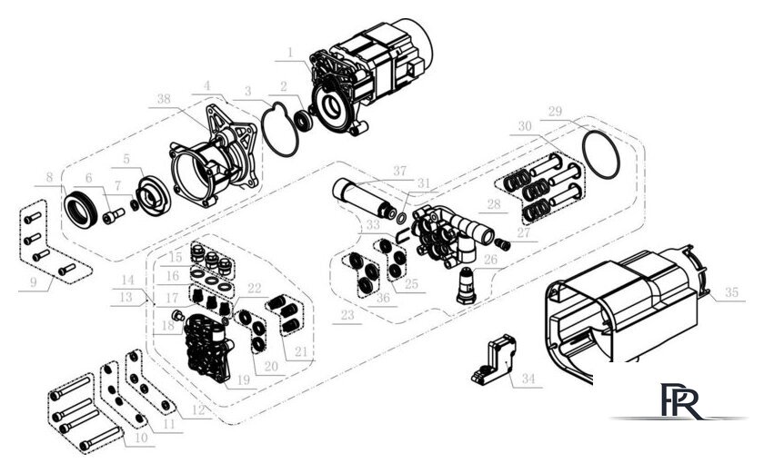 Мойка высокого давления RedVerg RD-HPW1500 - Изображение №5 — Интернет-магазин ПроЗаказ